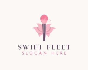 Makeup Brush Cosmetics logo design