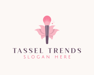 Makeup Brush Cosmetics logo design