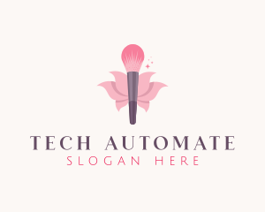 Makeup Brush Cosmetics logo design