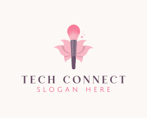 Makeup Brush Cosmetics logo design