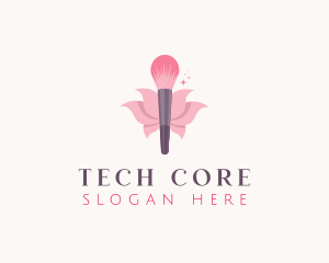 Makeup Brush Cosmetics logo design