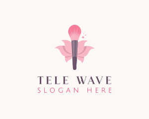 Makeup Brush Cosmetics logo design