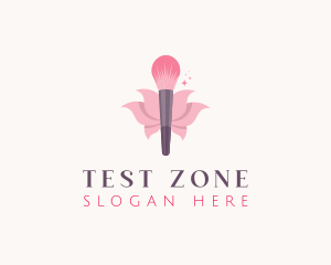 Makeup Brush Cosmetics logo design