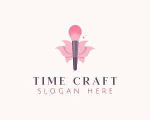 Makeup Brush Cosmetics logo design