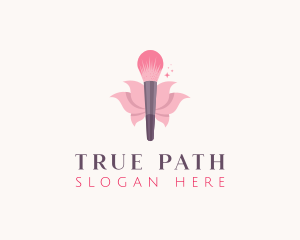 Makeup Brush Cosmetics logo design