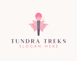 Makeup Brush Cosmetics logo design