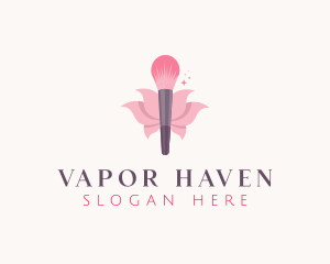 Makeup Brush Cosmetics logo design