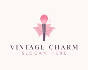 Makeup Brush Cosmetics logo design