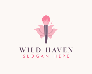 Makeup Brush Cosmetics logo design