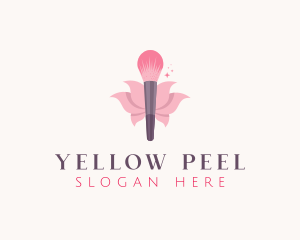 Makeup Brush Cosmetics logo design