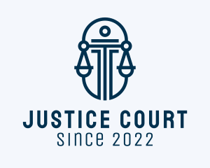 Blue Scale Court House  logo