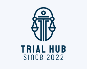 Blue Scale Court House  logo