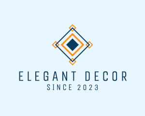 Diamond Square Tile logo design