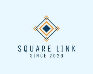 Diamond Square Tile logo design