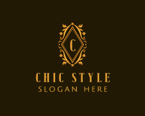 Stylish Wedding Stylist logo design