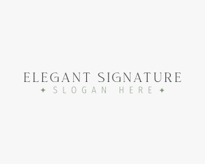 Elegant Classic Company logo design