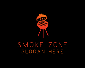 Smoked Hot Barbecue Grill logo design