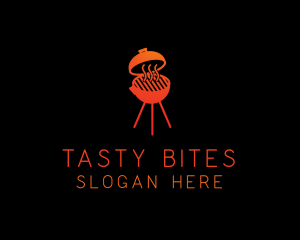 Smoked Hot Barbecue Grill logo design