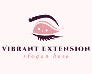 Beauty Eyelash Eyebrow  logo design