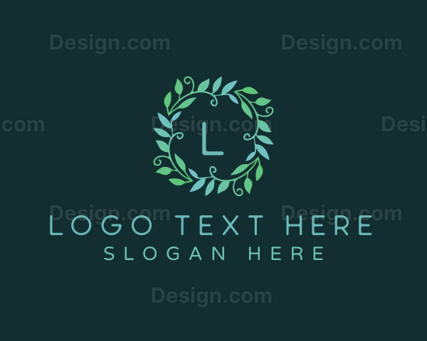 Leaf Wreath Horticulture Logo