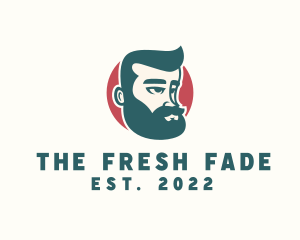 Hipster Guy Character logo design