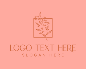 Minimalist Floral Decoration logo