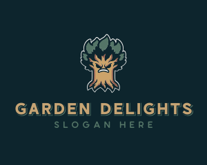 Angry Tree Garden  logo design