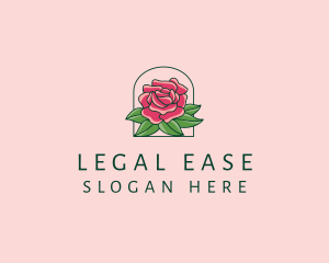 Rose Bloom Flower  Logo