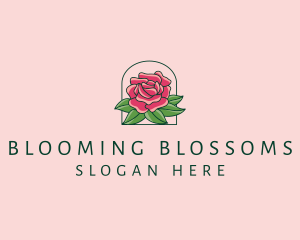 Rose Bloom Flower  logo