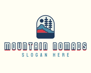 Outdoor Mountain Travel logo design