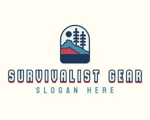 Outdoor Mountain Travel logo design