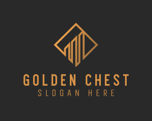 Golden Diamond Residence logo design