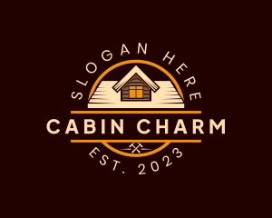 Cabin House Roof  logo