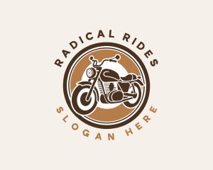 Motocross Motorcycle Rider logo design