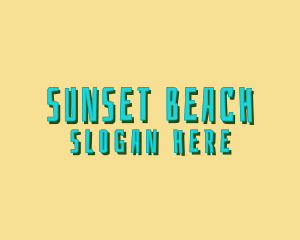 Tropical Island Beach logo