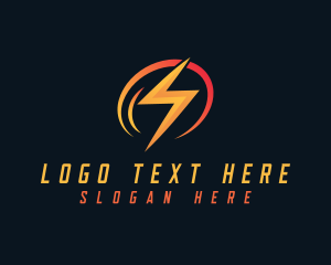 Electrical Lightning Flash logo