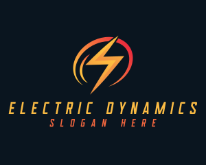 Electrical Lightning Flash logo