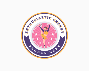 Sports Cheer Dancer logo