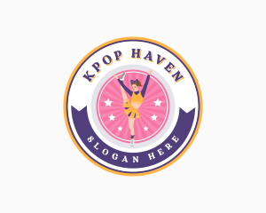 Sports Cheer Dancer logo design