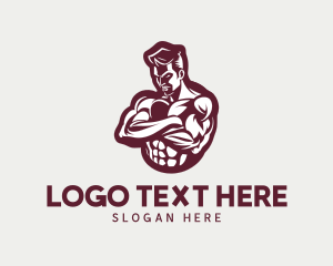 Masculine Combat Fighter logo