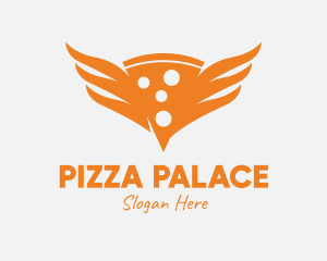 Hot Pizza Wings logo design