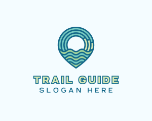 Navigation GPS Pin logo
