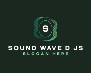 Wave Line Technology  logo design