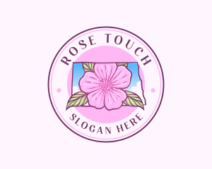 North Dakota Prairie Rose logo