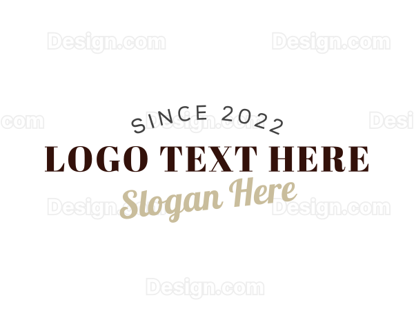 Fancy Casual Business Logo