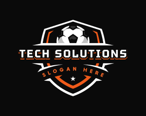 Sport Soccer Shield logo