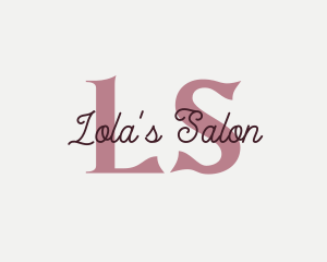 Feminine Beauty Salon Cosmetics logo design