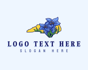 North Carolina Flower logo