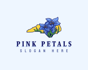 North Carolina Flower logo design