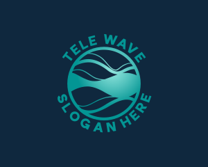 Professional Wave Business logo design